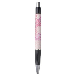 Dahlia Flowers, Pattern Of Flowers, Pink Dahlia Pen