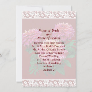 Dahlia Kidds Climax Wedding Invitation Set