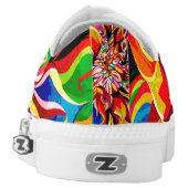 Dahlia lady's Low-Top sneakers (Left Shoe Back)