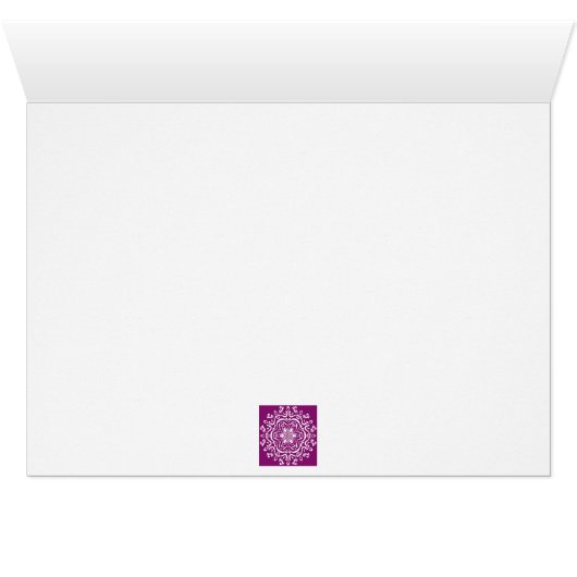 Dahlia Mandala (Inside Horizontal (Bottom))