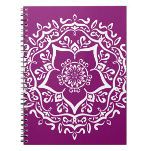 Dahlia Mandala Notebook