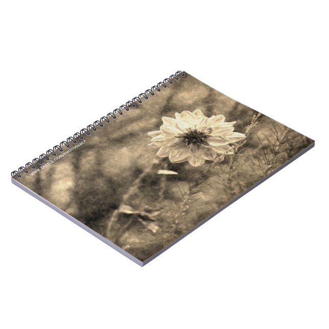 Dahlia Notebook (Left Side)