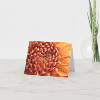 dahlia - notecard
