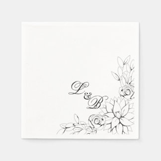 Dahlia Party Napkins
