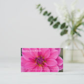 Dahlia • Personal Business Card (Standing Front)