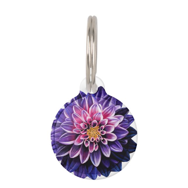 Dahlia Pet ID Tag (Front)