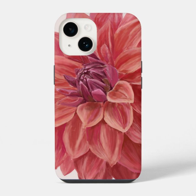 Dahlia Phone case (Back)