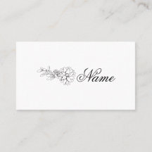 Dahlia Place Cards