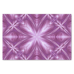 Dahlia Purple Milky White Clouds Abstract Pattern Tissue Paper