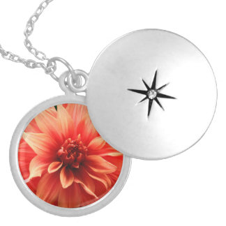 Dahlia Silver Plated Necklace