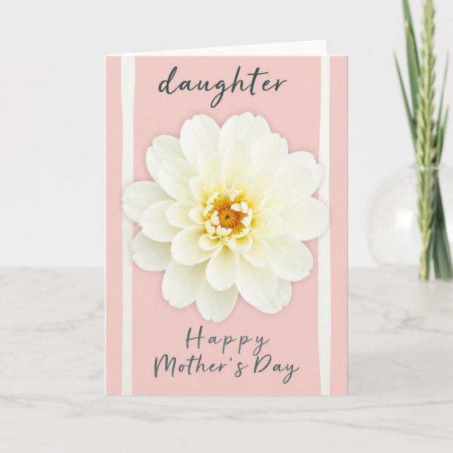 Dahlia Sweet Mothers Day Card (Front)