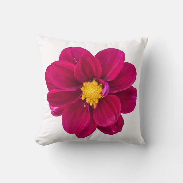 Dahlia Throw Pillow (Front)