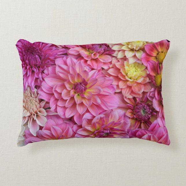 Dahlia Throw Pillow (Front)