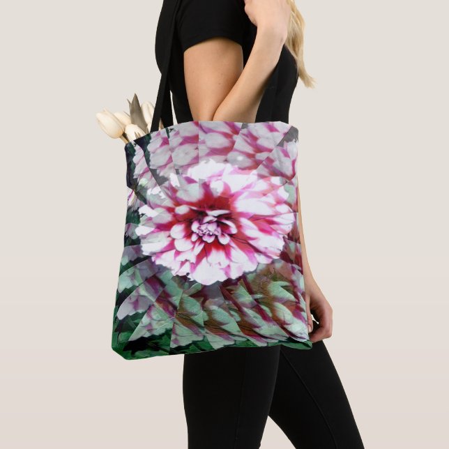 Dahlia twirl..... tote bag (Close Up)