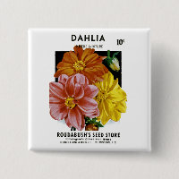 Dahlia Vintage Seed Packet