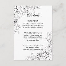 Dahlia Wreath Enclosure Card