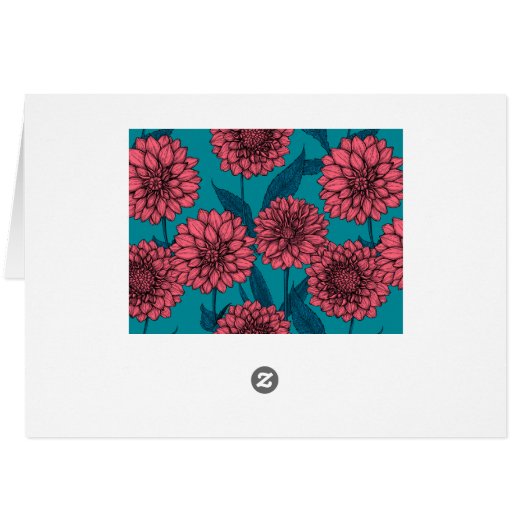 Dahlias (Back Horizontal)