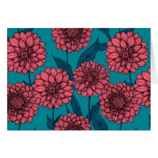 Dahlias (Front Horizontal)