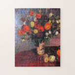 Dahlias by Claude Monet Puzzle<br><div class="desc">Monet - a rang of the Masters of Art</div>