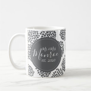 Dahlias Custom Name and Photo Coffee Mug