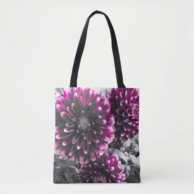 Dahlias Georgine tote Bag (Front)