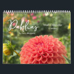 Dahlias Inspirational Photo Calendar<br><div class="desc">Stay up-to-date throughout the year with this inspirational 12 month photo calendar featuring 12 dahlia varieties from Hello Bluebirds farm in Wisconsin,  USA. Makes a great gift for yourself or the dahlia lovers and gardeners in your life!</div>