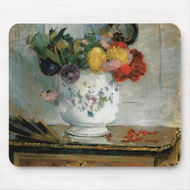 Dahlias Mouse Pad (Front)
