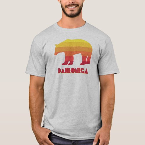 Dahlonega Georgia Rainbow Bear T_Shirt