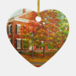 Dahlonega Gold Museum Autumn Colors Ceramic Ornament