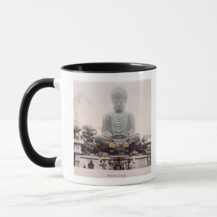 Daibutsu at Kobe, c.1880 (hand coloured albumen pr Mug