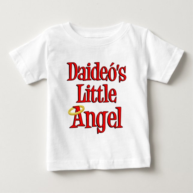 Daideo's Little Angel Baby T-Shirt (Front)