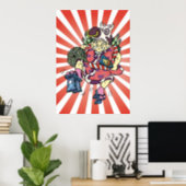 Daikoku of the Seven Lucky Gods スキップ大黒 poster (Home Office)