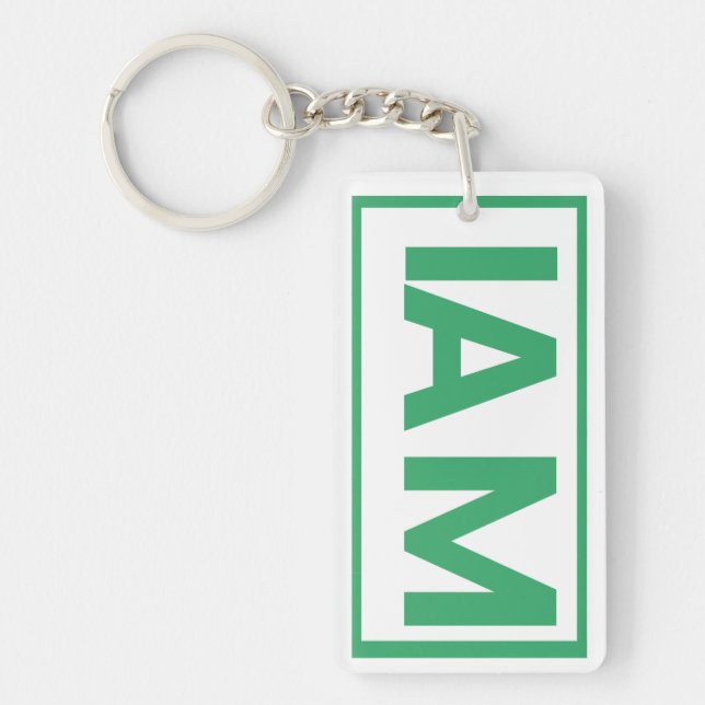 Daily Affirmations  Keychain (Front)