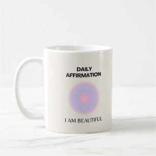 Daily Affirmations Manifestation Coffee Mug