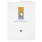 Daily Art 3/11/09 - Cracking egg. Cards (Back)