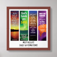 DAILY BIBLE AFFIRMATIONS Personalized Christian