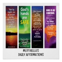 DAILY BIBLE AFFIRMATIONS Personalized Christian