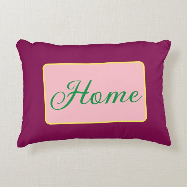 Daily Celebrations Accent Pillow (Front)