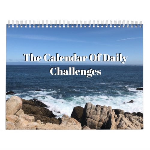 Daily Challenges Calendar