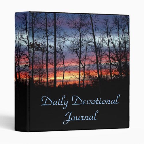 Daily Devotional Journal Binder