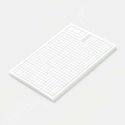 Daily Fauxbonichi Grid Minimalist Functional Post_it Notes