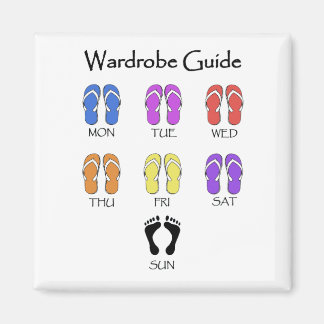 Daily Flip Flops Magnet