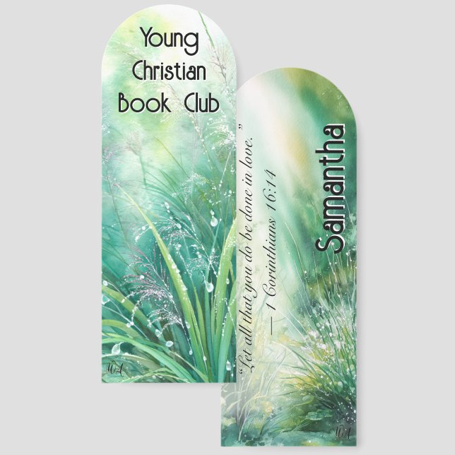 Daily Grace Christian Devotional  Bookmarks (Front & Back)