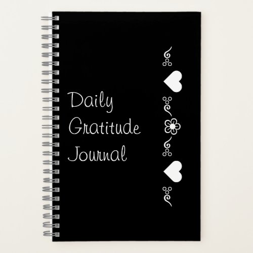 Daily Gratitude Journal Sprial Notebook