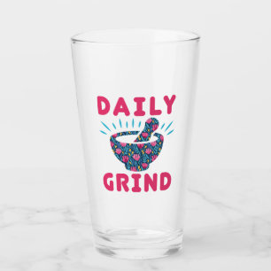 Daily Grind Pharmacy Technician Tech Pharmacist Glass