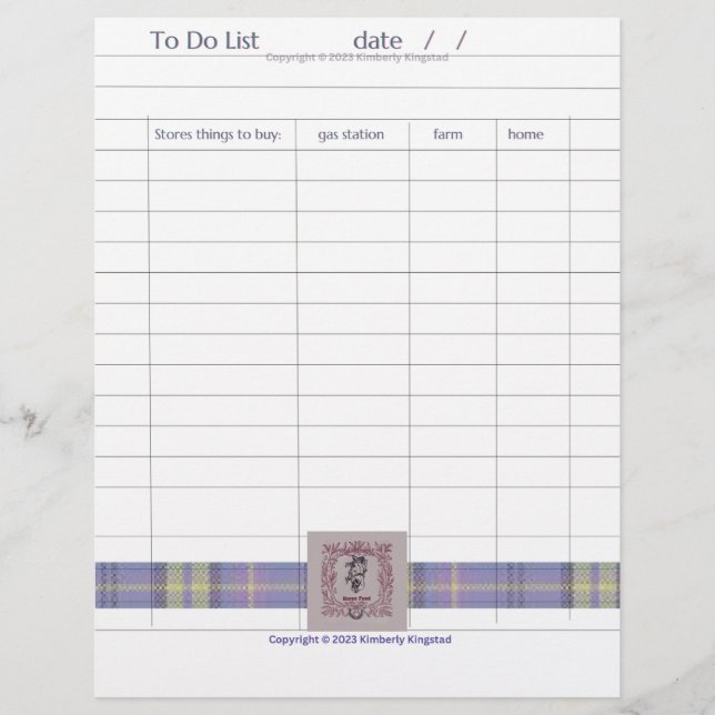 DAILY HORSE JOURNAL CUSTOMIZE WITH YOUR OWN HORSE LETTERHEAD (Front)