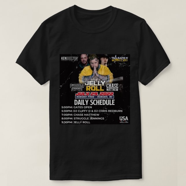 daily jelly roll     T-Shirt (Design Front)