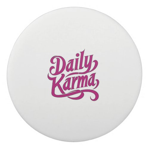 Daily Karma Rubber Eraser
