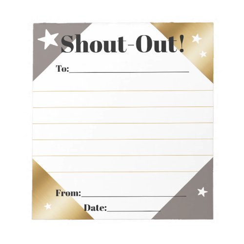 Daily kudos shout out employee recognition display