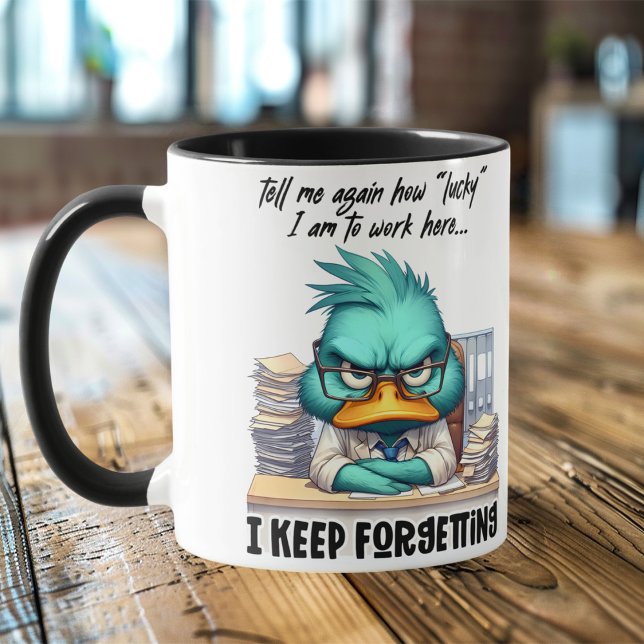 Daily Laughs and Coffee Breaks - Funny Coffee Mug (Creator Uploaded)
